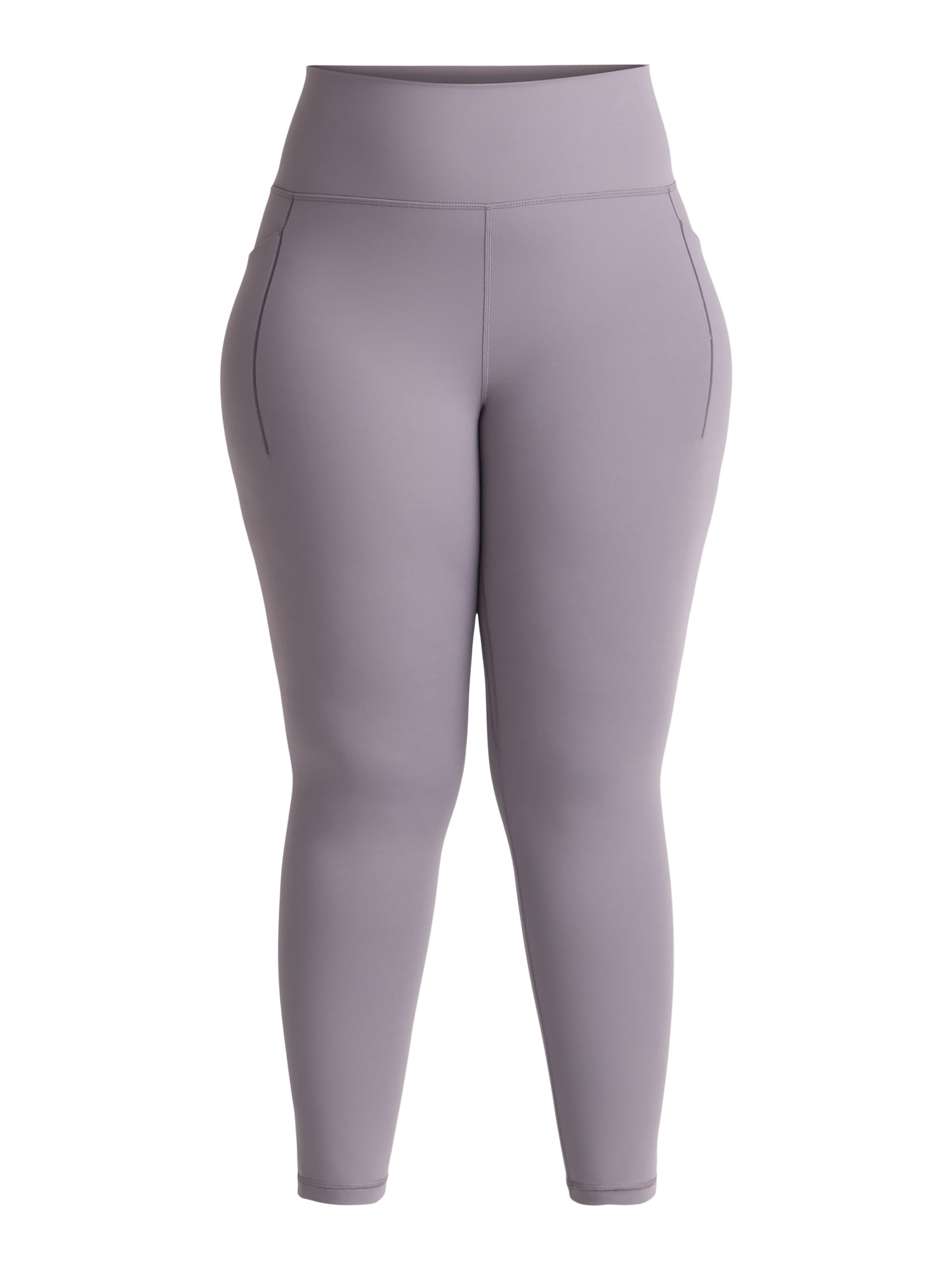 Avia Women's and Women's Plus SoftSculpt High Rise Leggings 27" with Pockets, Sizes XS-4X