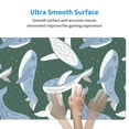 thumbnail image 4 of Xecao Beautiful Whales for Waterproof Mouse Pad - Extended Contour Mouse Mat, Large Gaming Mousepad Laptop Keyboard Mat with Non-Slip Rubber Base, 4 of 8