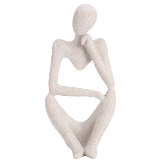 Figure Model,Thinking Figure Model Ornament Craft Gift Home Decoration Impressive Results