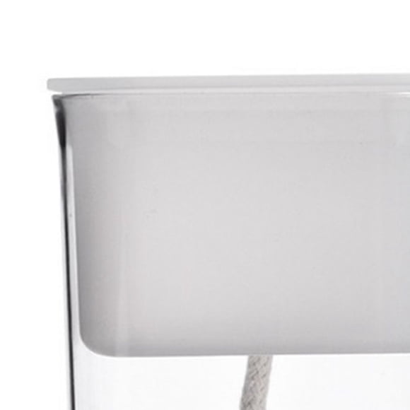 Macetero de absorción de agua NikouMX maceta semitransparente elegante moderna