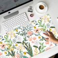 thumbnail image 6 of Desk Pad, Office Desk Mat 35.4" ×15.7" Large Gaming Mouse Pad Durable Extended Computer Mouse Pad Water-Resistant Thick Writing Pads with Non-Slip Rubber Base for Office Home(Summer Wildflower), 6 of 6