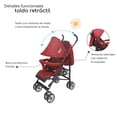 thumbnail image 4 of Carriola Reclinable, Plegable D’Bebé Aerostar - Rojo, 4 of 6