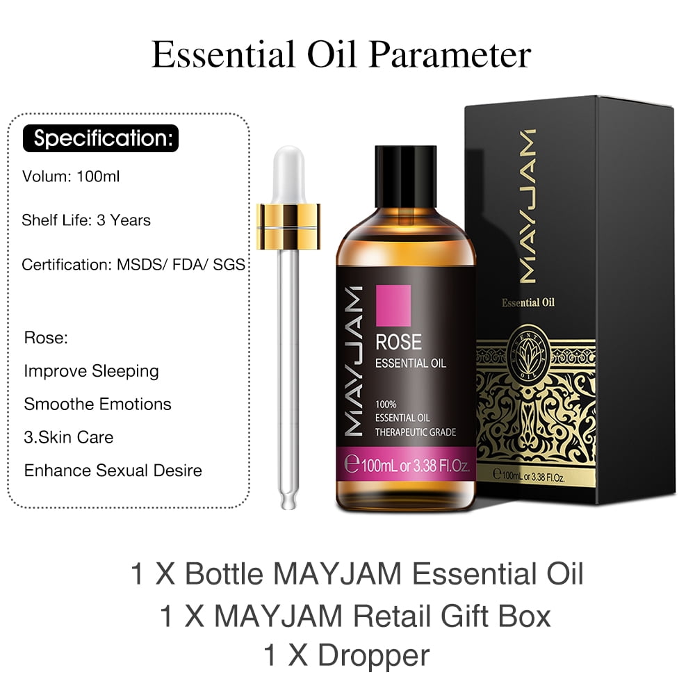 MAYJAM 100mL Lavender Essential Oil For Aromatherapy image