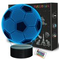 thumbnail image 1 of Lámpara nocturna FULLOSUN Soccer 3D con ilusión óptica para niños, 1 of 8