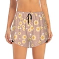 thumbnail image 4 of Lsque Cute Bee Printed Women's Running Shorts with Liner Pockets,Elastic Quick Dry Workout Athletic Gym Yoga Shorts,Womens High Waist Shorts-X-Large, 4 of 9