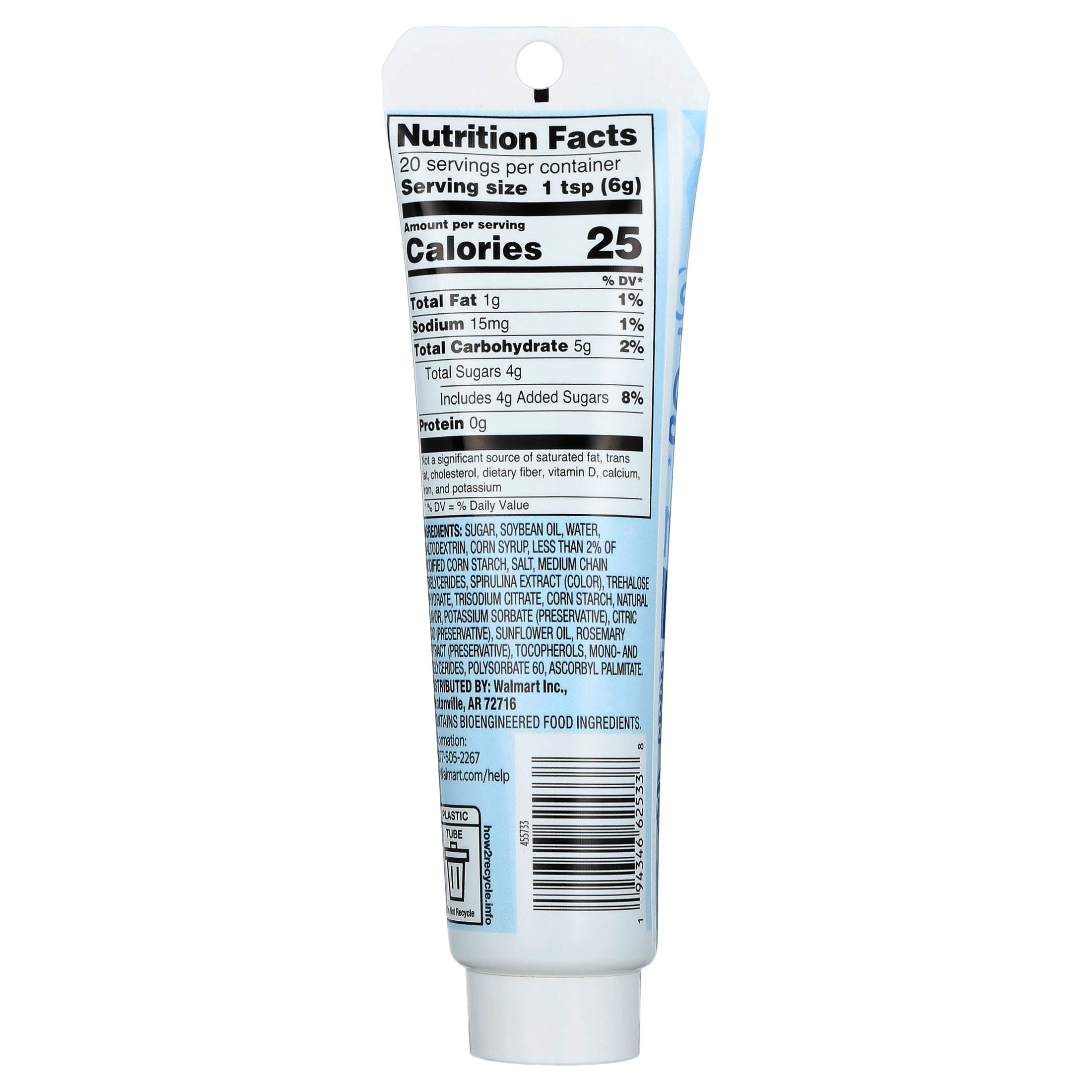 Great Value Decorating Icing, Blue, 4.25 oz