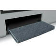 thumbnail image 4 of Prestofit Entry Step Rug 2-1053 Jumbo Wraparound Plus; Wrap Around Hook And Spring; 23 Inch Width; Stone Gray; Outdoor Turf With Marine Backing; With Shrink-wrap And Sleeve; Single, 4 of 4