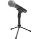 thumbnail image 1 of Samson Technologies Q2U Paquete de grabación y podcasting con micrófono dinámico USB/XLR (incluye clip para micrófono, soporte de escritorio, parabrisas y cables), plateado, 1 of 5
