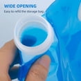 thumbnail image 4 of CHUANK Sac de Stockage d'Eau Pliable 10L Grande Capacité avec Valve Qualité Alimentaire Portable Sans Fuite pour Camping Randonnée Extérieur, 4 of 9