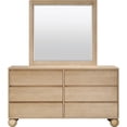 thumbnail image 4 of Meridian Furniture Kent Natural Solid Ash Wood Dresser, 4 of 12