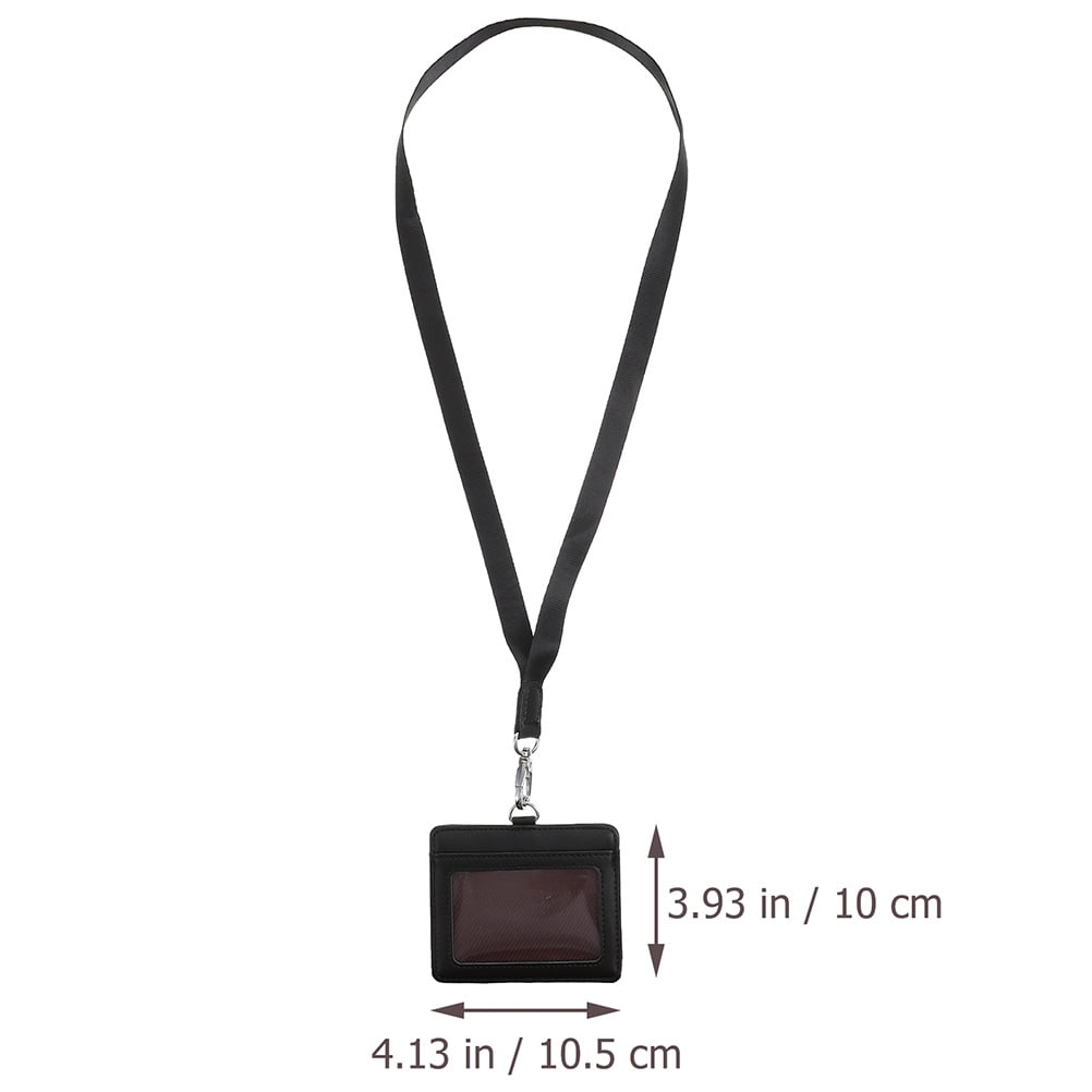 unbranded  2 Pcs Beaded Lanyard ID Card Holder Portable Easy to Use