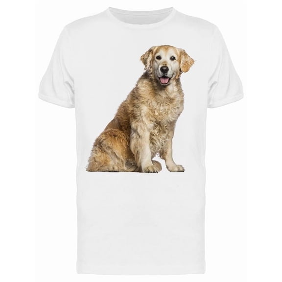 Golden Retriever 12 Years Look Tee Men's -Image by Shutterstock