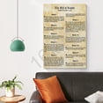 thumbnail image 3 of The US Constitution The Bill Of Rights Poster, History Government Classroom School Poster Poster for Room Aesthetic Posters & Prints on Canvas Wall Art Poster for Room, 3 of 4