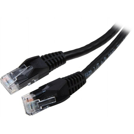UPC: 0037332125590 | TRIPP LITE N201-025-BK 25 ft. Cat 6 Black Cat6 Gigabit Snagless Patch Cable