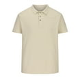 thumbnail image 4 of Aloohaidyvio George Mens Polo Shirts ,Spring Summer Mens Golf Sports Polo Shirt Short Sleeve Performance Moisture-Wicking Pique Shirt, 4 of 6