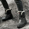 thumbnail image 5 of NOKIO Men'S Frost-Resistant High-Top Boots Men'S Snow Boots Men'S Padded Thickening Non Slip Winter Warm Men'S Boots Outdoor Northeast High Top Cotton Shoes Men'S Insulated Outdoor Boots, 5 of 5