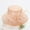 Flesh Pink, variant on Mengen Women's Topper Church Bell Hat Tea Party Wedding Floral Hat/Flesh Pink