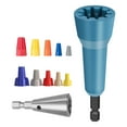 thumbnail image 2 of 12 PCS cable de perforación Twisting ideal Conveniente accesorios portátiles Condratador de enchufe de conector para electricistas DIY, 2 of 8