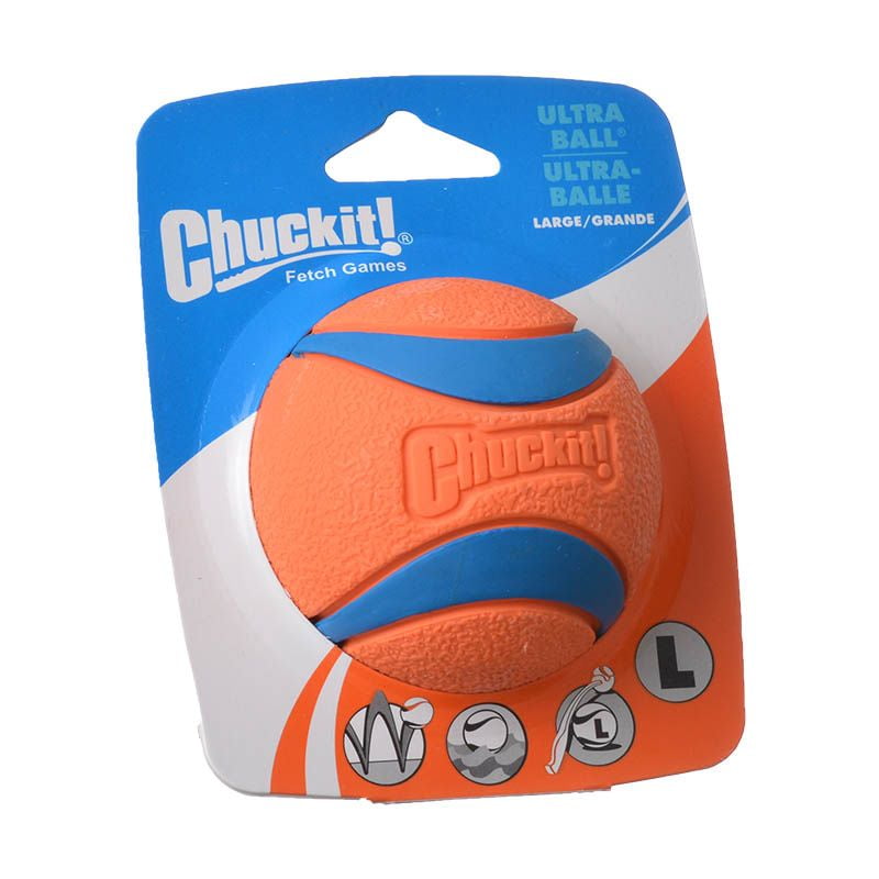 Chuckit Ultra Balls Large 1 Count (3" Diameter)