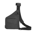 thumbnail image 1 of Paquete de pecho Bolso de Hombro Bolso de Pecho para Hombres/Mujeres Bolso de Viaje Multifuncional liviano Almacenamiento científico para Exteriores/Moda Casual Negocios Bolso de Hombro Izquierdo/Dere, 1 of 8