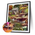 thumbnail image 2 of Pintura de diamante 5D DIY Kit de paisaje de taladro redondo completo Decoración del hogar Arte Artesanía FLhrweasw Nuevo, 2 of 9