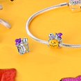 thumbnail image 4 of MULA 925 Sterling Silver Pumpkin Skull DIY Charm Bead fits European Bracelet Halloween Party Favor Gift For Her, 4 of 8