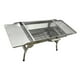 thumbnail image 1 of Asador Pequeño Para Barbacoa Parrilla Para Jardín Y Exteriores De Acero Inoxidable CHIC-FANTASY Plegable Tipo Maletín, 1 of 5