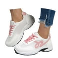 thumbnail image 3 of Women Arch Support Walking Shoes Orthotic Tennis Sneakers for Plantar Fasciitis Athletic Running Shoes, 3 of 9