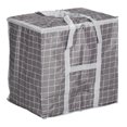 thumbnail image 1 of Unique Bargains 120L Capacity Storage Tote with Zippers Moving Tote Bags, Gray, 1 of 5
