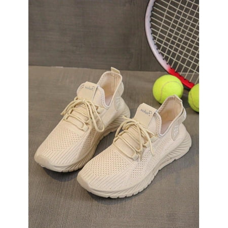 Women s Lightweight Breathable Casual Sports Shoes Comfortable Running & Fitness Sneakers – White Versatile Design for All Seasons 2026