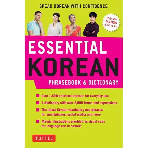 Pre-Owned Essential Korean Phrasebook & Dictionary: Speak Korean with Confidence (Paperback) 0804846804 9780804846806