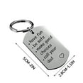 thumbnail image 3 of Kayannuo Be Safe, Make Good Choices And Call Your Grandma/Grandpa Keychain, 3 of 5