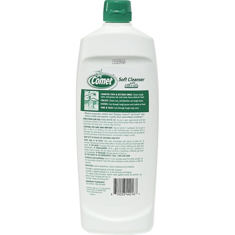 Bleach Liquid Cleaner, Comet