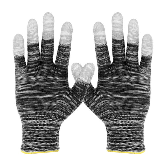 4Set Anti-Static Gloves Electrostatic Protective Gloves, Medium Size Black