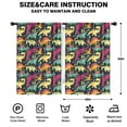 thumbnail image 2 of Blackout Kids Curtains,DarkBlue Colorful Dinosaurs Pattern Childrens Insulated Curtains Set Of 2,Bedroom Essentials,Toddler Room Decor 42"x63", 2 of 5