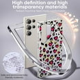 thumbnail image 5 of Magnetic Designed for Samsung Galaxy S24 FE Case Clear Compatible with MagSafe Cute Leopard Print Pattern Soft TPU Bumper Shockproof Anti-Scratch Slim Phone Cover for Samsung Galaxy S24 FE, Rose, 5 of 7