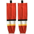 thumbnail image 1 of Red Series Ice Hockey Socks For Men and Youth Color block Hockey Trainning Socks, 1 of 2