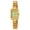 Gold, variant on Women's Elegant Square Watches Waterproof Analog Quartz Wristwatch with Stainless Steel Bracelet