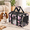 Pink Peony-Medium, variant on Leopard Medium Soft-Sided Pet Carrier Airline Approved for Cats and Small Dogs