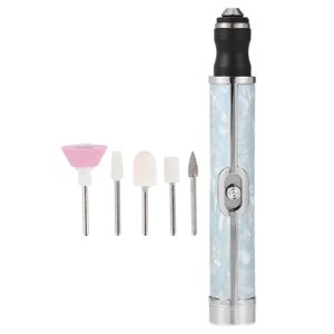 Electric Cordless Nail Drill Kit 20000RPM Nail Drill Machine Nail Drill for Manicure Polishing Blue