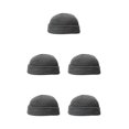 thumbnail image 1 of Jumpingount Beanie Wool Climbing Chic Keep Warm Fleeded Hat Multiusos Invierno para deportes al aire libre Cooling Skull Caps Gris oscuro Gris oscuro 5piezas, 1 of 6