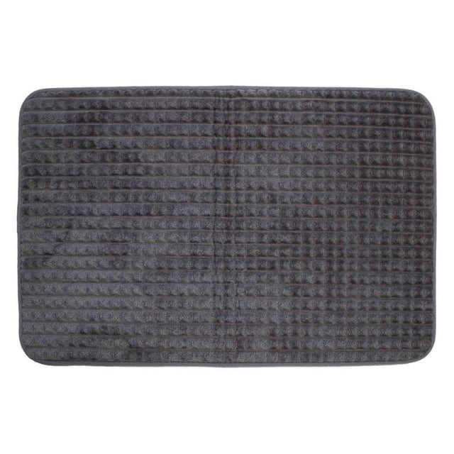Tapete Para Baño Memory Peak Gris 40X60 Cm