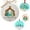 B, variant on Mecorevxz 1 Pcs Nativity Scene Ornaments - 3.15'' Diameter & Gifts Boxed Keepsake | Christmas Tree Nativity Scene Hanging Ornaments Suitable for Christmas Decor,Christmas Gifts