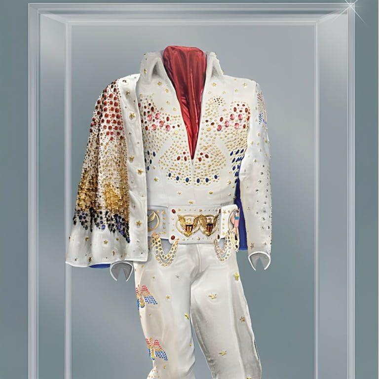 The Bradford Exchange Elvis Presley Illuminated Jumpsuit Sculpture