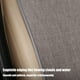 thumbnail image 5 of Cojín de asiento de coche Lino | Almohadilla transpirable Four Season para coche | 19.7x19.7 pulgadas Cómodo Duradero Gris Negro Beige Café Rosa | Funda de asiento de auto fácil de limpiar, 5 of 6