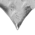 thumbnail image 5 of 18" x 18" x 5" Gray And Silver Cowhide  Pillow, 5 of 6