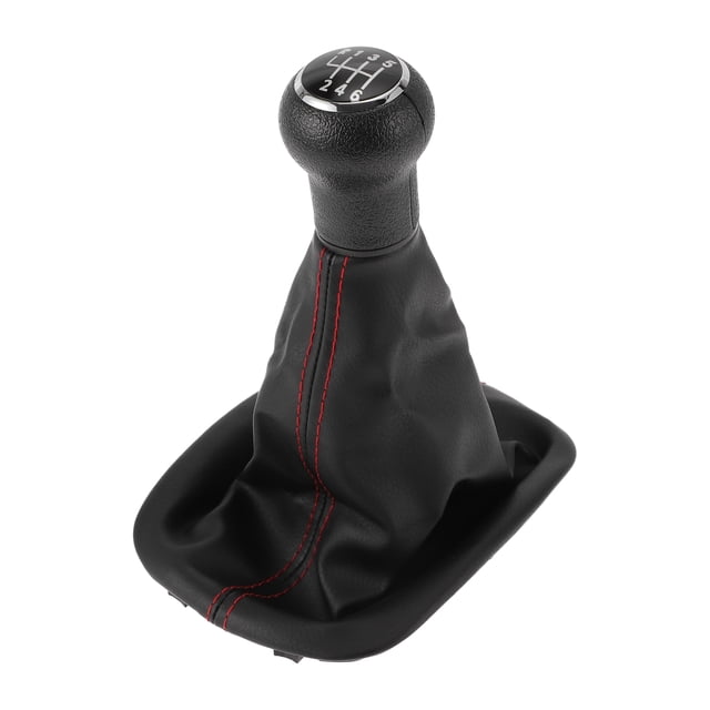 Perillas de cambio de 6 velocidades Unique Bargains con cubierta No.3B0711113J - Perilla de cambio de palanca - para VW Passat B5.5 Plástico 1 Pc