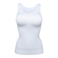 thumbnail image 6 of LELINTA Women's Cami Body Shaper Tummy Control Removable Padded Shapewear TaLELINTA Top Slimming Camisole Stretch Undershirt Cami Tops 3-Pack, 6 of 8