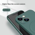 thumbnail image 5 of Liquid Silicone Case For iPhone 15 14 13 12 11 Pro Max Mini Plus X Xs XR Max Phone Magnetic Wireless Charging For Magsafe Cover, 5 of 5