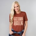 thumbnail image 3 of Autumn Queen Block Distressed - Women's Short Sleeve Graphic T-Shirt, 3 of 8